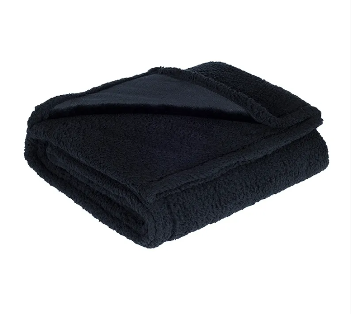 SnugCloud calming sherpa dog blanket