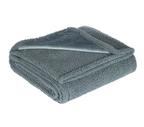 SnugCloud calming sherpa dog blanket