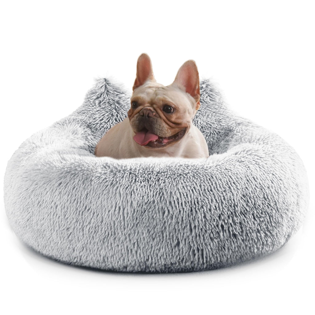 CalmPaws anti-anxiety donut dog bed