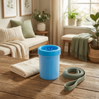 PawPure cup by the entryway